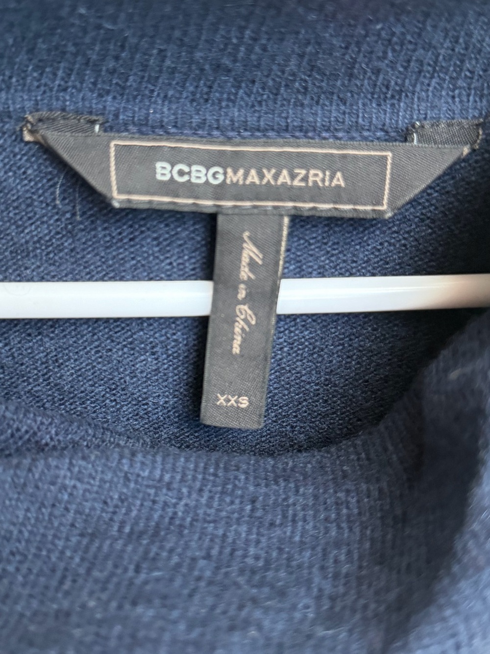 BCBGMaxAzria Navy Sweater - Picture 2 of 3